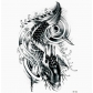 Flower arm tattoo stickers Waterproof half arm tattoo