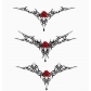 Flower arm tattoo stickers Waterproof half arm tattoo