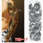 Full arm tattoo stickers waterproof flower arm ordinary arm tattoo stickers European and American full arm tattoo