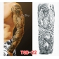 Full arm tattoo stickers waterproof flower arm ordinary arm tattoo stickers European and American full arm tattoo