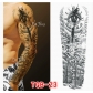Full arm tattoo stickers waterproof flower arm ordinary arm tattoo stickers European and American full arm tattoo