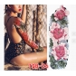 Full arm tattoo stickers waterproof flower arm ordinary arm tattoo stickers European and American full arm tattoo