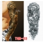 Full arm tattoo stickers waterproof flower arm ordinary arm tattoo stickers European and American full arm tattoo