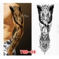 Full arm tattoo stickers waterproof flower arm ordinary arm tattoo stickers European and American full arm tattoo