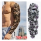 Full arm tattoo stickers waterproof flower arm ordinary arm tattoo stickers European and American full arm tattoo