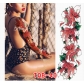 Full arm tattoo stickers waterproof flower arm ordinary arm tattoo stickers European and American full arm tattoo