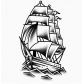 Pirate Ship Tattoo