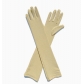 Milk silk stretch gloves holiday party collective performance bar dance dress up gloves cross-border 45 cm long