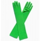 Milk silk stretch gloves holiday party collective performance bar dance dress up gloves cross-border 45 cm long