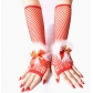 Christmas suit decorative fishnet gloves Christmas party gloves for women