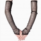 Hook finger sequin reflective gloves 1920s retro ball Gatsby costume long Latin dance gloves