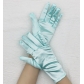 Short elastic satin gloves satin ball performance dress gloves etiquette reception jewelry gloves