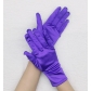 Short elastic satin gloves satin ball performance dress gloves etiquette reception jewelry gloves