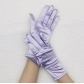 Short elastic satin gloves satin ball performance dress gloves etiquette reception jewelry gloves