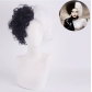 cos wig 101 loyal dogs Cruella de Vil Cruella black and white witch color matching short curly hair