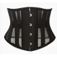 European and American palace waist clip 24 steel bone waist seal short European and American ins sexy mesh outer wear waist vest
