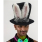 Easter cute rabbit ears hat performance party decoration makeup costume props rabbit top hat