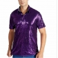 Men's T-shirt Vintage Disco Polo Men's Shirt 70s Carnival Costume Burning Man T-shirt