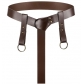 Renaissance hiking skirt hook hanging ring cosplay metal double ring buckle medieval skirt belt accessories