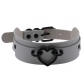 Jewelry European and American simple style PU leather bondage collar street dance nightclub sexy black love necklace neck collar