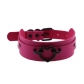 Jewelry European and American simple style PU leather bondage collar street dance nightclub sexy black love necklace neck collar