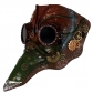 Steampunk plague doctor beak mask Halloween party cosplay costume props