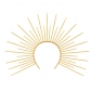 New European and American Halloween COSPLAY party exaggerated sun god tie headband headdress