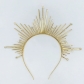 European and American Virgin Mary Halo Headband Crown Tiara Goddess Fashion Catwalk Headband Accessories Travel Party Headband