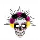 Mexican Day of the Dead flower tie mask EVA skull mask party masquerade dress up festival props