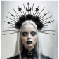 New Sun God Star Moon Hair Buckle Gothic Hair Accessories Retro European and American Clothing Cos Accessories Props