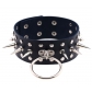 European and American punk style rivet spike collar necklace street shot nightclub girl ring neck collar