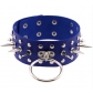 European and American punk style rivet spike collar necklace street shot nightclub girl ring neck collar