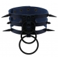 European and American Harajuku style rivet spike bondage collar collar personality exaggerated ring ring clavicle neck collar necklace