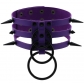 European and American Harajuku style rivet spike bondage collar collar personality exaggerated ring ring clavicle neck collar necklace