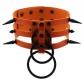 European and American Harajuku style rivet spike bondage collar collar personality exaggerated ring ring clavicle neck collar necklace
