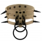 European and American Harajuku style rivet spike bondage collar collar personality exaggerated ring ring clavicle neck collar necklace
