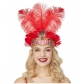 Hot selling Halloween headdress party dance performance headband colorful feather headband Christmas holiday headdress