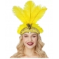 Hot selling Halloween headdress party dance performance headband colorful feather headband Christmas holiday headdress