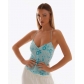 European and American new v-neck sequined camisole vest sparkling sexy casual top