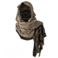 2025 Halloween LARP Medieval Knight Renaissance Retro Hooded Cloak Cospla Shawl