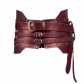 Hot sale medieval renaissance combat knight PU waist belt belt