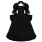 European style palace retro dress performance costume dance performance costume aristocratic evening dress female