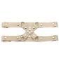 Personality fashion Harajuku punk style cross cross leather thigh ring sexy rivet elastic garter