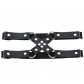 Personality fashion Harajuku punk style cross cross leather thigh ring sexy rivet elastic garter