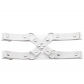 Personality fashion Harajuku punk style cross cross leather thigh ring sexy rivet elastic garter