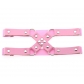 Personality fashion Harajuku punk style cross cross leather thigh ring sexy rivet elastic garter