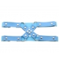 Personality fashion Harajuku punk style cross cross leather thigh ring sexy rivet elastic garter