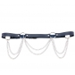 European and American new punk Gothic chain decorative belt personality fashion waist corset circle belt waist chain