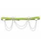 European and American new punk Gothic chain decorative belt personality fashion waist corset circle belt waist chain