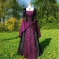 European and American medieval period European court style retro party dress dress women's long skirt